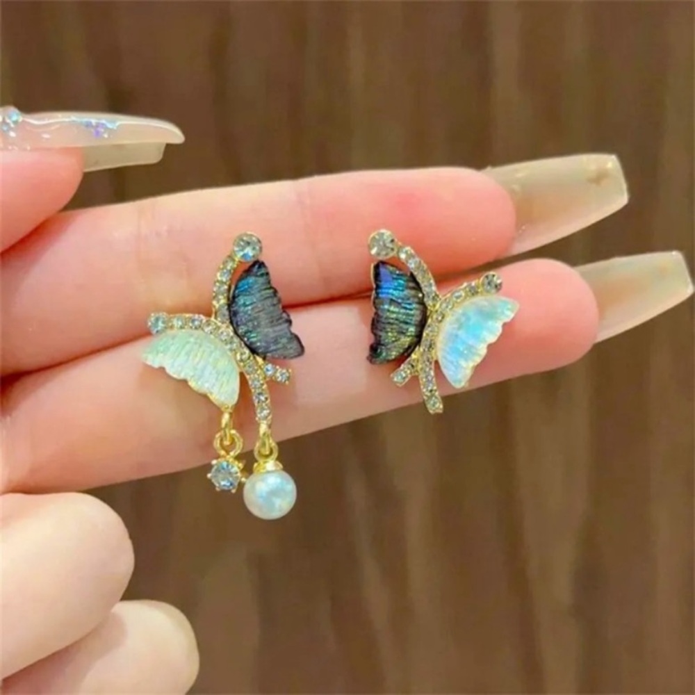 5 for $25 Butterfly 14k Gold Plated  Earrings